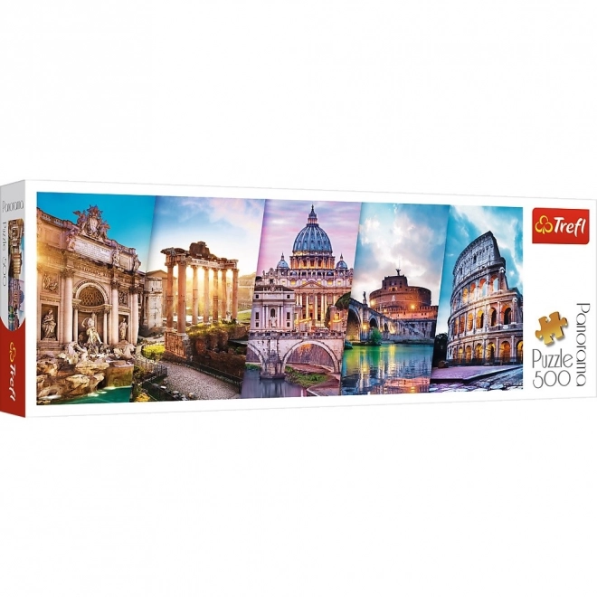 Puzzle panoramico Viaggio in Italia 500 pezzi