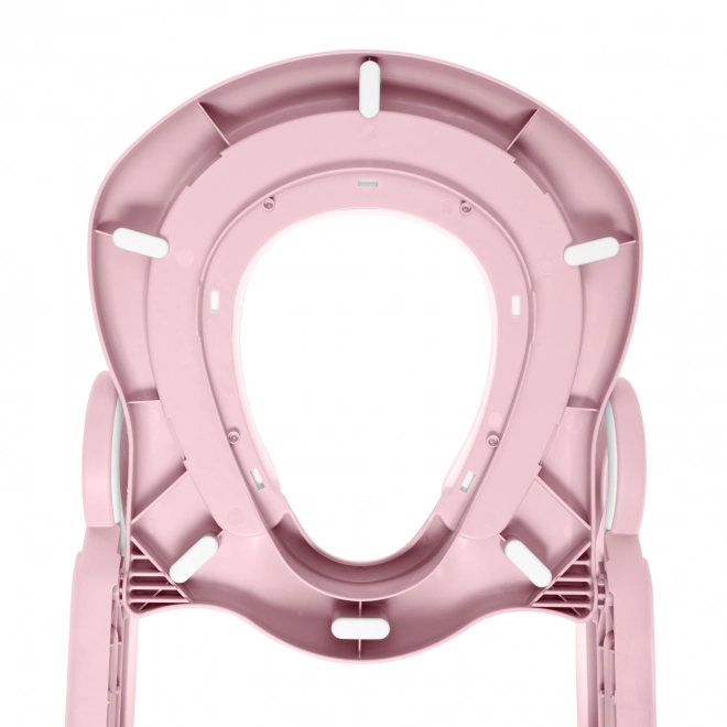 Scaletta per WC con Sedile Anatomico Rosa Blush