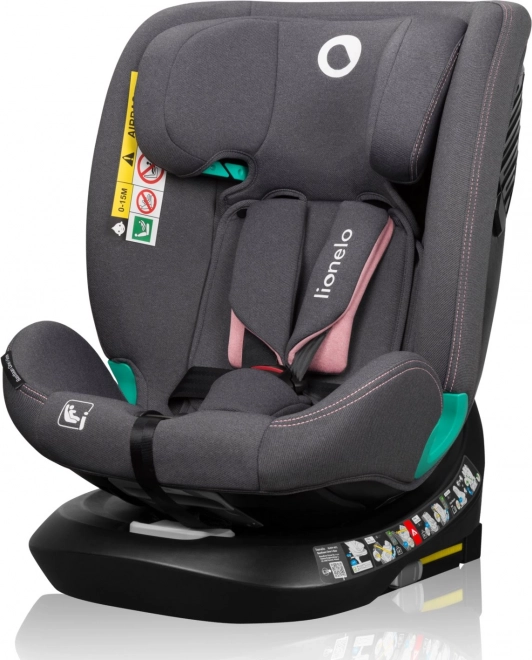 Seggiolino auto Lionelo Bastiaan i-Size rosa