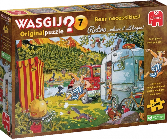 Puzzle Wasgij 7: Necessità Orsacchiotte 1000 Pezzi