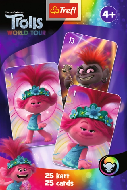 Gioco di Carte di Černý Petr con i Trolls