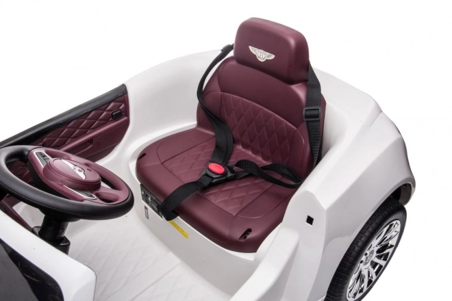 Auto elettrica per bambini Bentley Mulsanne bianco