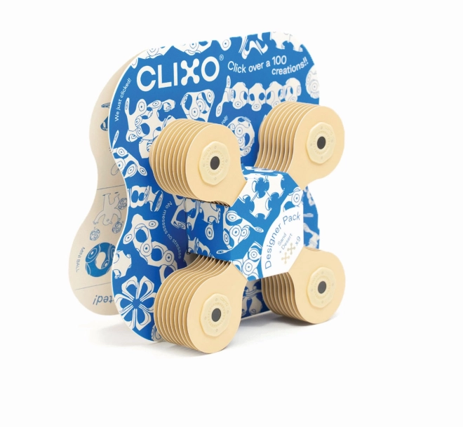 Set Designer Clixo magnetici, Beige