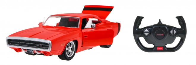 Auto telecomandato Dodge Charger RT 1970 rosso RASTAR 1:16