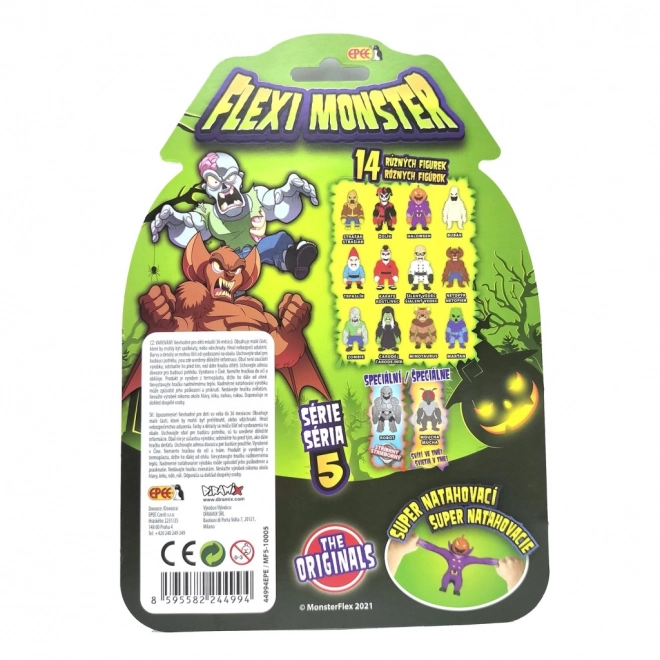 Flexi Monster serie 5 figurine elastiche