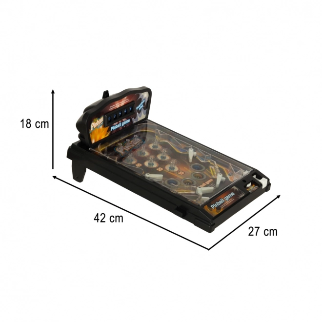 Flipper Flipper nero Gioco con Straordinarie Luci e Suoni