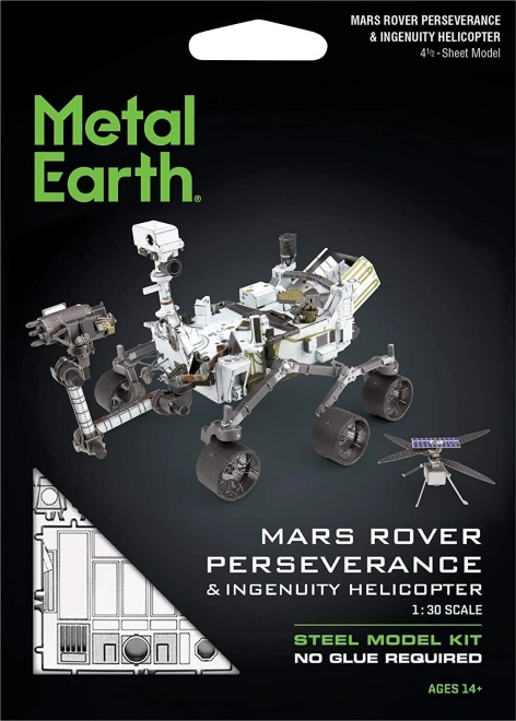 Puzzle 3D Metallico Rover Perseverance & Elicottero Ingenuity