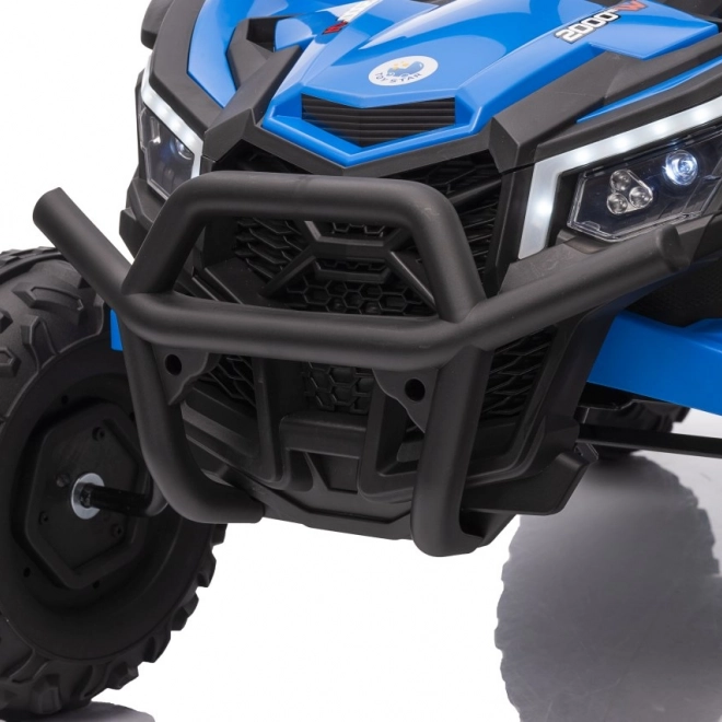 Veicolo elettrico per bambini Buggy Madman UTV-MX blu