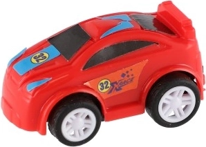 Sfera a sorpresa con auto in plastica 5 cm a retrocarica