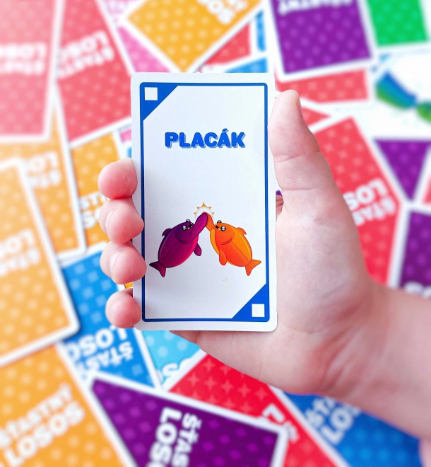 Gioco di carte divertente Šťastný Losos