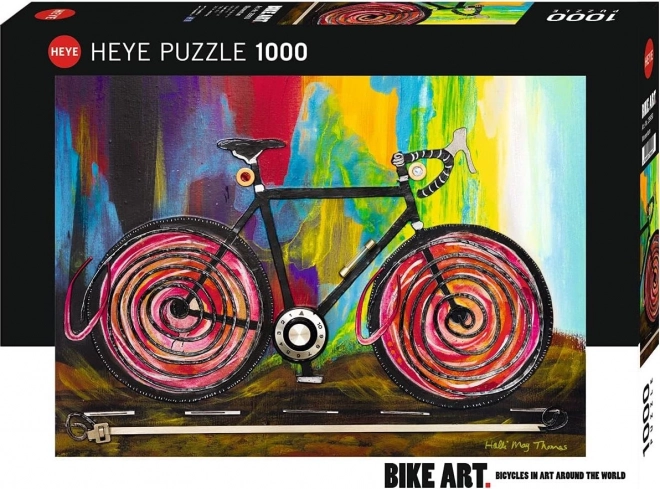 Puzzle Heye Bicicletta d'Arte: Momentum 1000 Pezzi