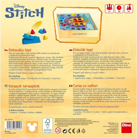 Gioco per bambini Kloboučku Hop – Stitch e Angel