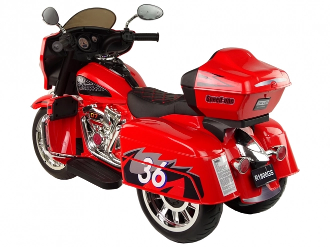 Moto Triciclo Elettrico Goldwing Rosso