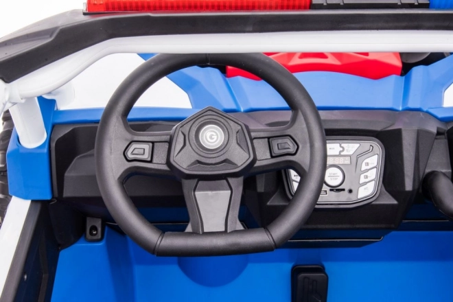 Veicolo della polizia per bambini a batteria 4x4 Buggy XB-2118