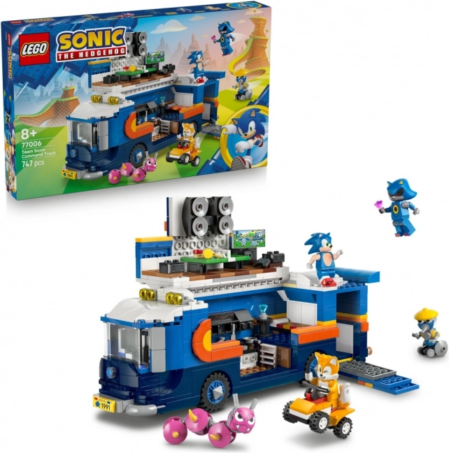 LEGO Sonic: base mobile speciale con camion e quad