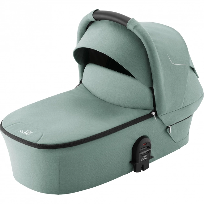 Set Passeggino Smile 5Z con Culla e Seggiolino Auto Baby-Safe PRO con Base Vario 5Z Style, Jade Green