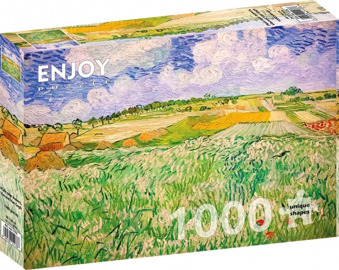 Puzzle Vincent Van Gogh: Paesaggio ad Auvers 1000 pezzi