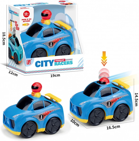 Auto da corsa 16,5 cm