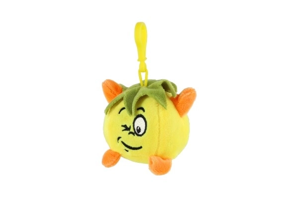 Peluche portachiavi frutta 8cm assortiti