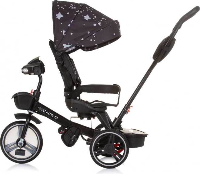 Chipolino triciclo con tettoia Be Active 2 in 1 Obsidian