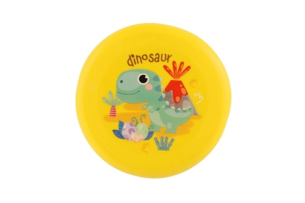 Frisbee di gomma 18 cm colorato per bambini