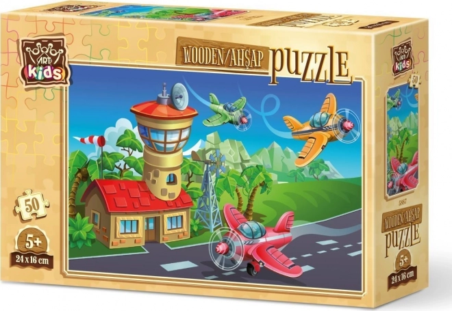 Puzzle in legno Piloti Pazzi