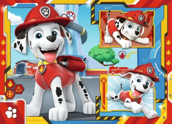 Puzzle Paw Patrol Ravensburger 4x42 pezzi