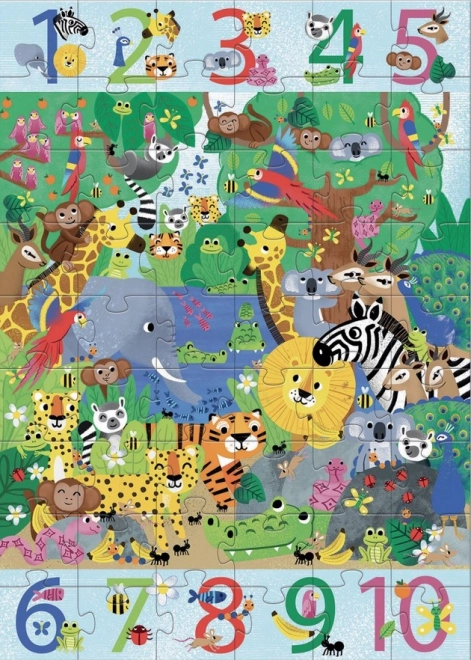 Puzzle DJECO Giungla 54 Pezzi