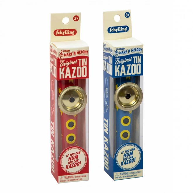 Kazoo metallico classico blu Schylling