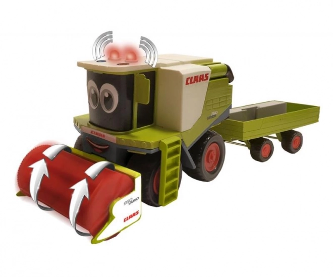 Kombajn Claas con Rimorchio per Bambini Happy People