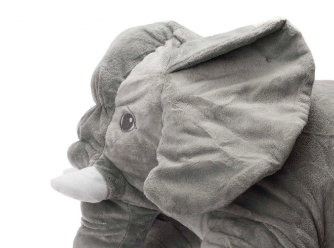 Grande peluche elefante grigio