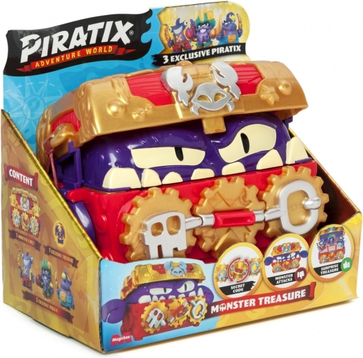 Forziere Interattivo del Tesoro dei Mostri