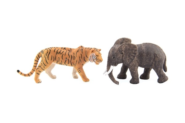 Tigre ed elefante – specie iconiche del safari