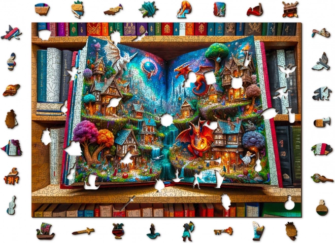 Puzzle in legno favole magiche 1010 pezzi