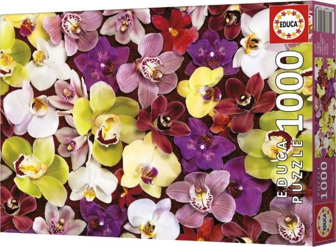 Puzzle collage di orchidee 1000 pezzi