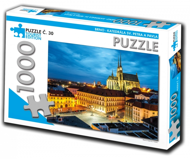 Puzzle Edizione Turistica Cattedrale dei Santi Pietro e Paolo, Brno 1000 pezzi