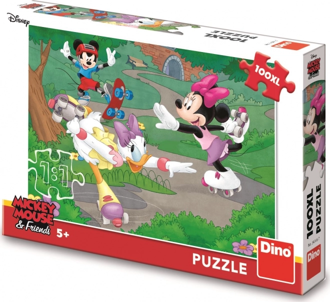 Puzzle XL Minnie sportiva