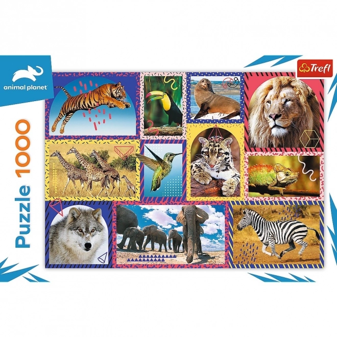 Puzzle Trefl Animal Planet: Natura Selvaggia 1000 Pezzi