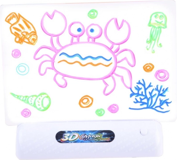 Effetto 3D che dà vita a ogni disegno