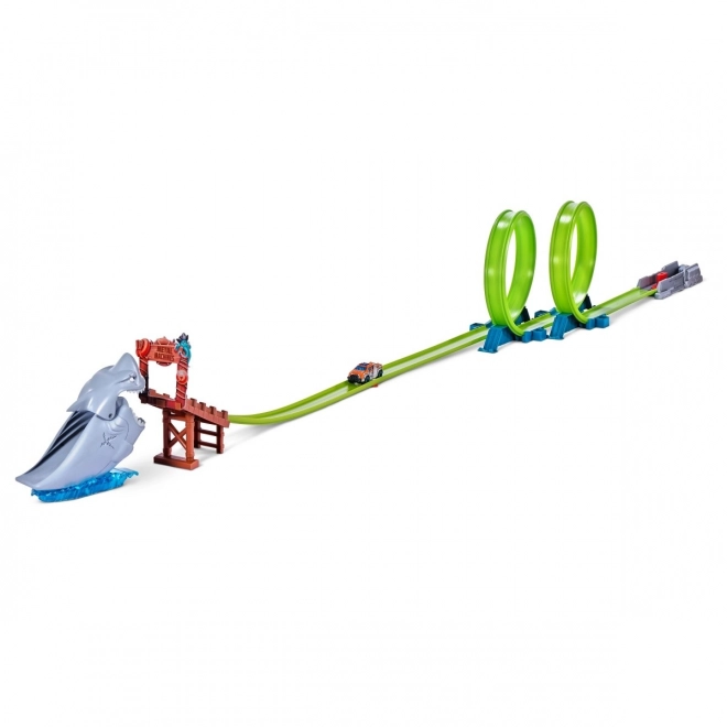 Set pista d'attacco dello squalo Metal Machines