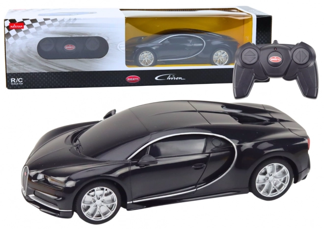 Auto radiocomandata Bugatti Chiron nero scala 1:24