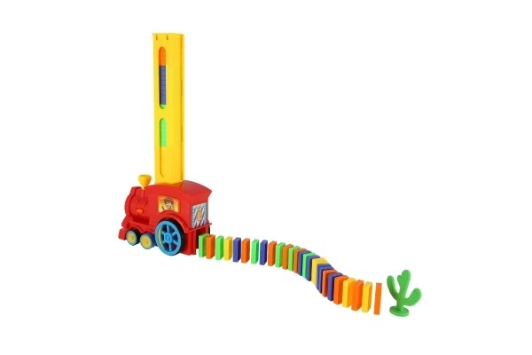 Treno Dominos Elettronico Luminoso e Sonoro