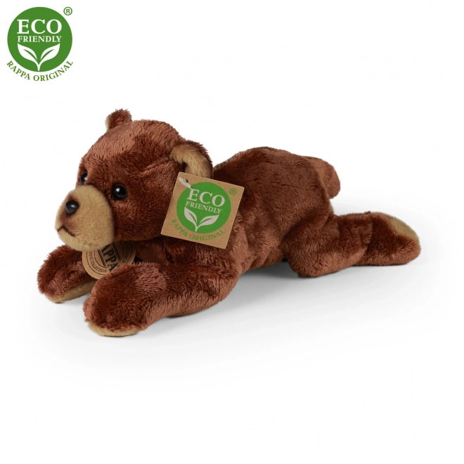 Orsacchiotto in peluche sdraiato 18 cm Eco-Friendly