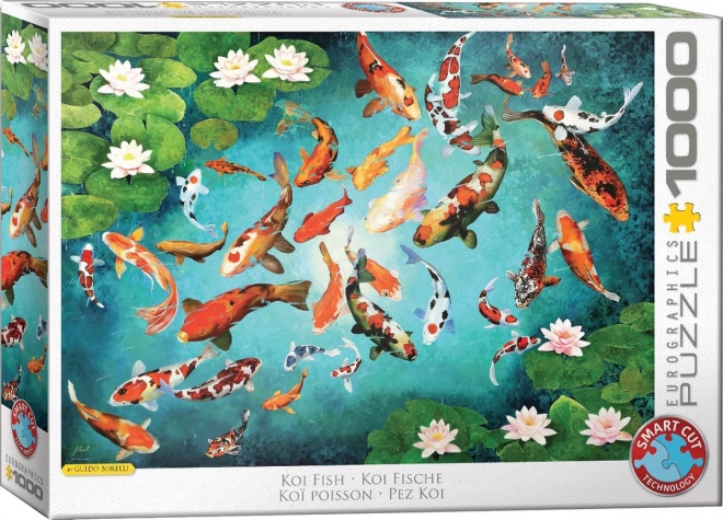 Puzzle Koi Carpe 1000 pezzi