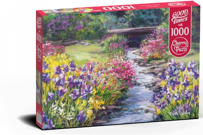 Puzzle Giardino Festivo 1000 Pezzi