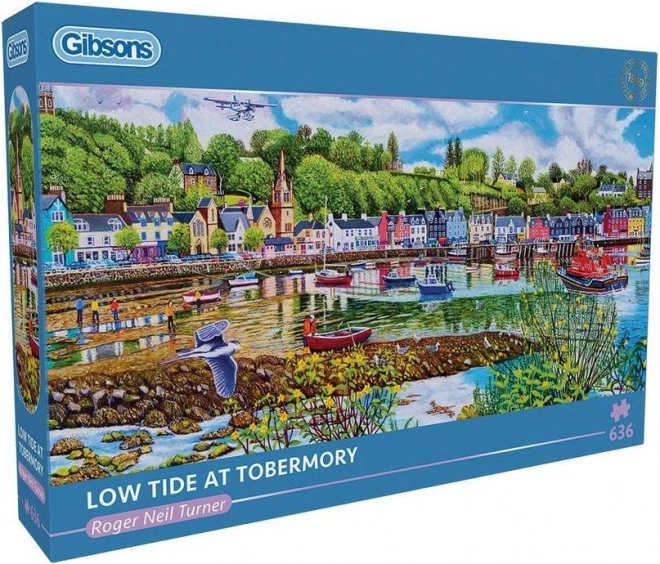 Puzzle panoramico Alta e bassa marea a Tobermory 636 pezzi