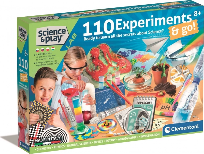 Clementoni Science&Play Laboratorio: 110 Esperimenti Scientifici