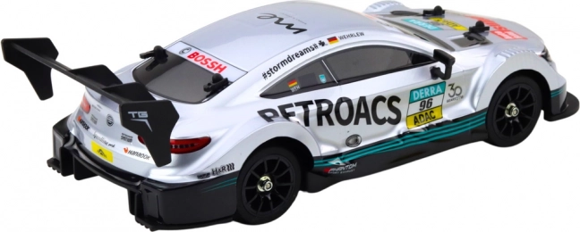 Auto RC da corsa per drift in scala 1:16 argento