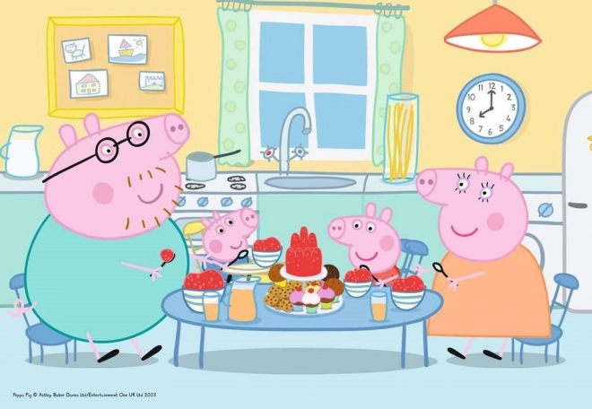 Puzzle Ravensburger Peppa Pig - Dessert da favola