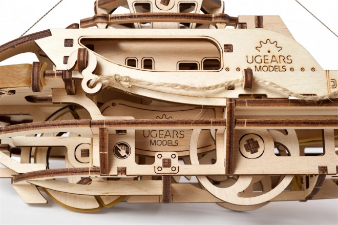 Rimorchiatore meccanico 3D di legno di Ugears